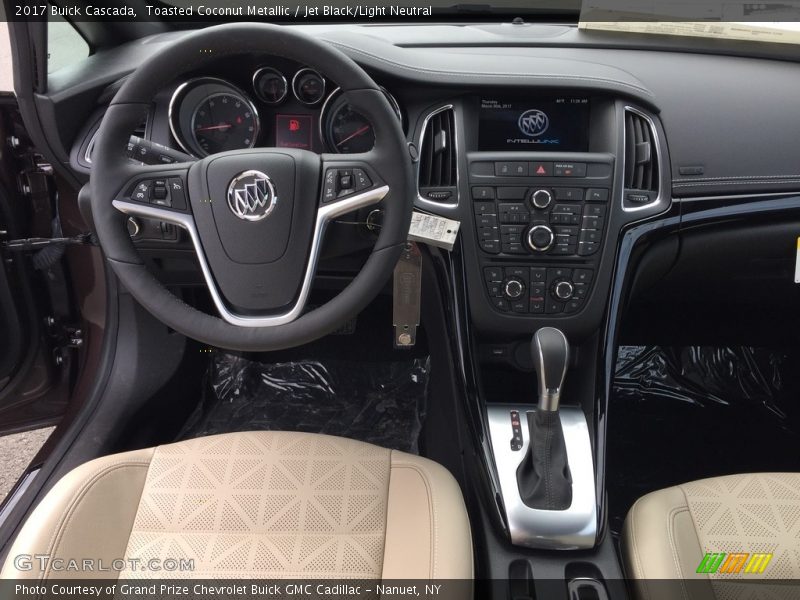 Toasted Coconut Metallic / Jet Black/Light Neutral 2017 Buick Cascada