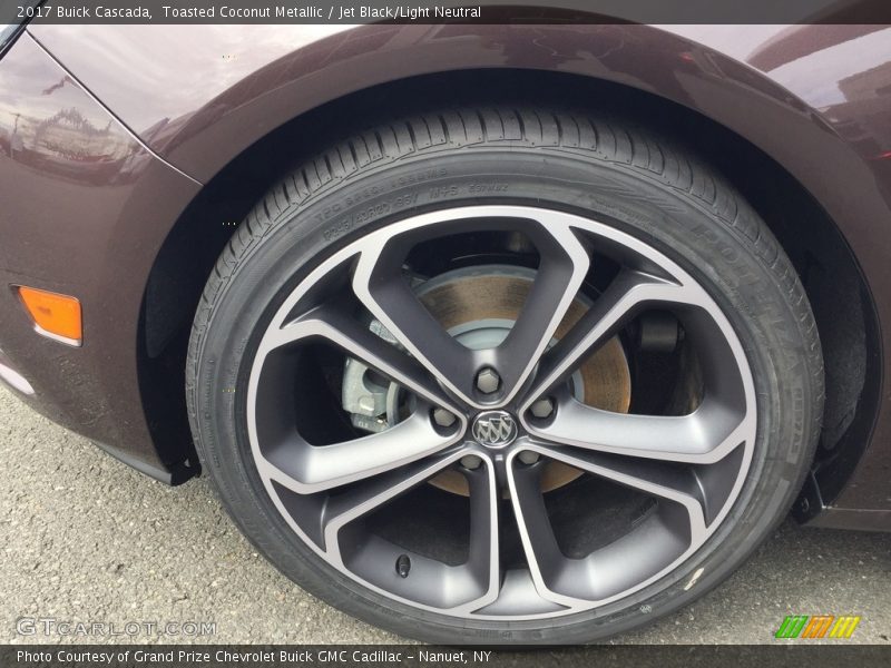 Toasted Coconut Metallic / Jet Black/Light Neutral 2017 Buick Cascada