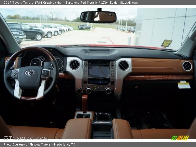 Dashboard of 2017 Tundra 1794 CrewMax 4x4