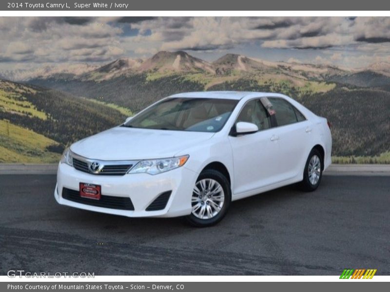 Super White / Ivory 2014 Toyota Camry L