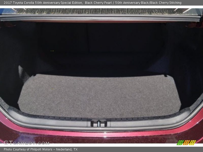 Black Cherry Pearl / 50th Anniversary Black/Black Cherry Stitching 2017 Toyota Corolla 50th Anniversary Special Edition