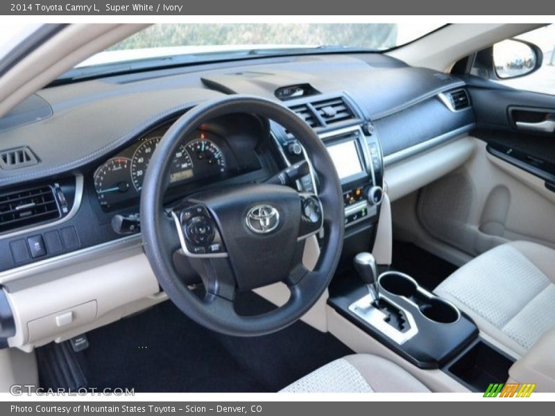 Super White / Ivory 2014 Toyota Camry L