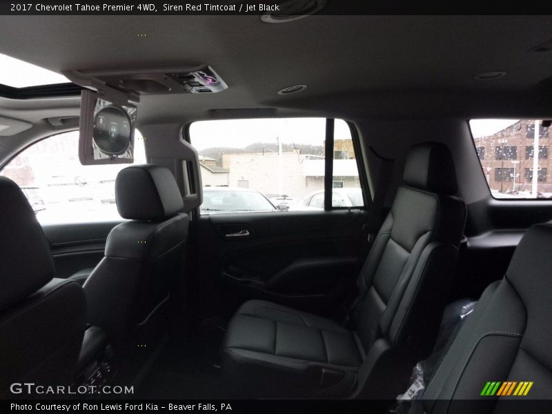 Siren Red Tintcoat / Jet Black 2017 Chevrolet Tahoe Premier 4WD