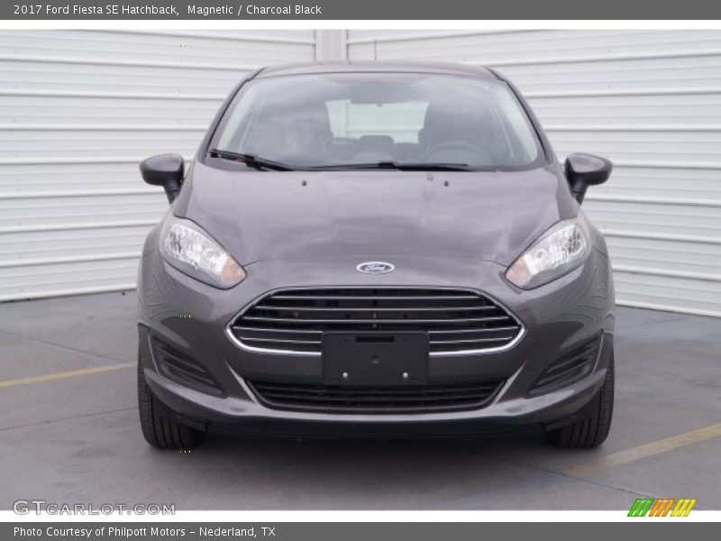 Magnetic / Charcoal Black 2017 Ford Fiesta SE Hatchback