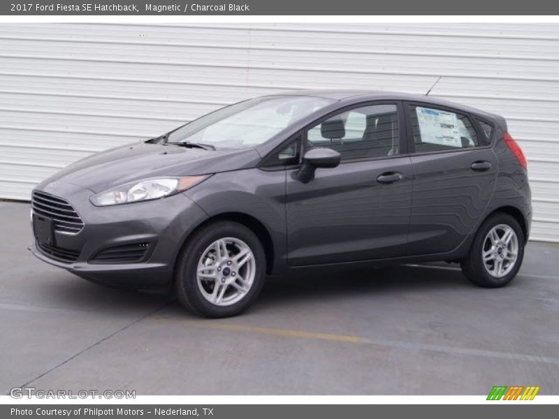 Magnetic / Charcoal Black 2017 Ford Fiesta SE Hatchback