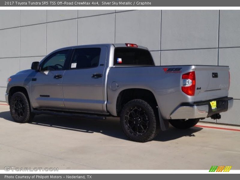 Silver Sky Metallic / Graphite 2017 Toyota Tundra SR5 TSS Off-Road CrewMax 4x4