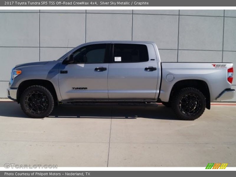  2017 Tundra SR5 TSS Off-Road CrewMax 4x4 Silver Sky Metallic