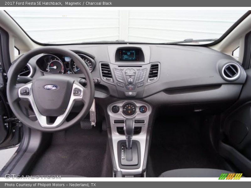 Magnetic / Charcoal Black 2017 Ford Fiesta SE Hatchback
