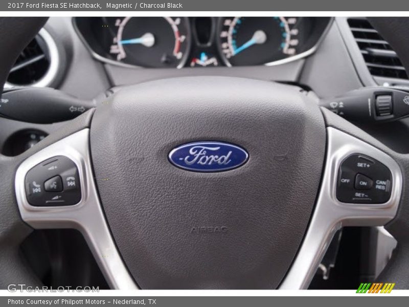 Magnetic / Charcoal Black 2017 Ford Fiesta SE Hatchback