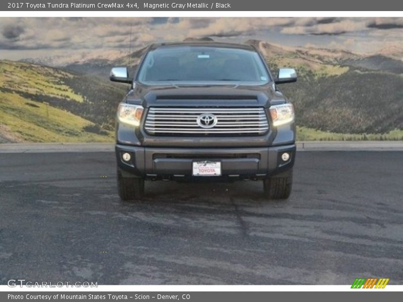 Magnetic Gray Metallic / Black 2017 Toyota Tundra Platinum CrewMax 4x4