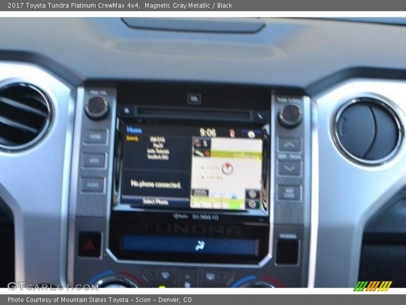 Magnetic Gray Metallic / Black 2017 Toyota Tundra Platinum CrewMax 4x4