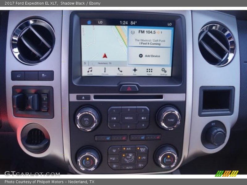 Controls of 2017 Expedition EL XLT