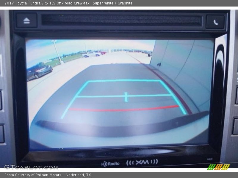 Super White / Graphite 2017 Toyota Tundra SR5 TSS Off-Road CrewMax