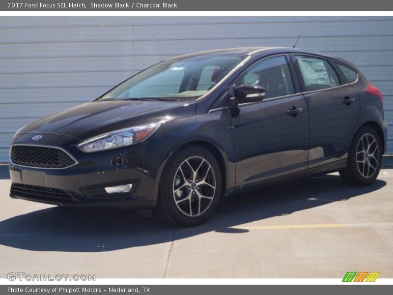 Shadow Black / Charcoal Black 2017 Ford Focus SEL Hatch