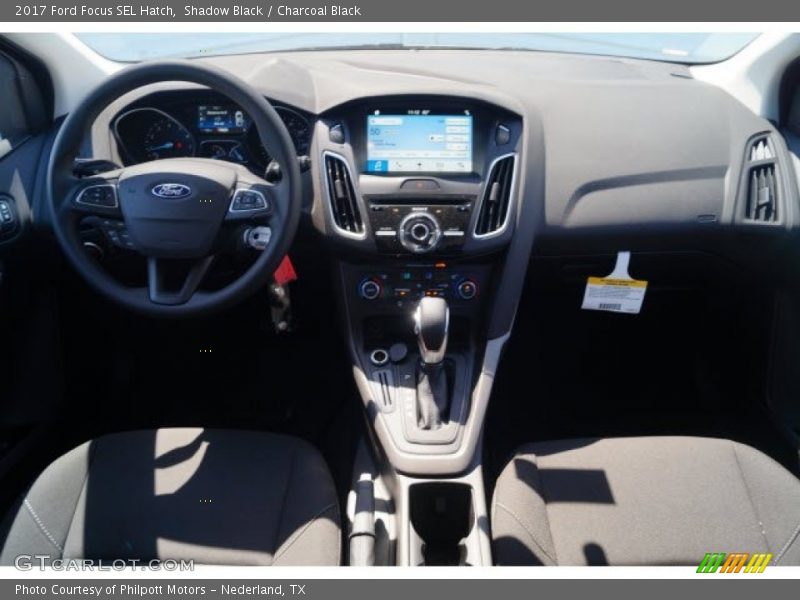 Shadow Black / Charcoal Black 2017 Ford Focus SEL Hatch