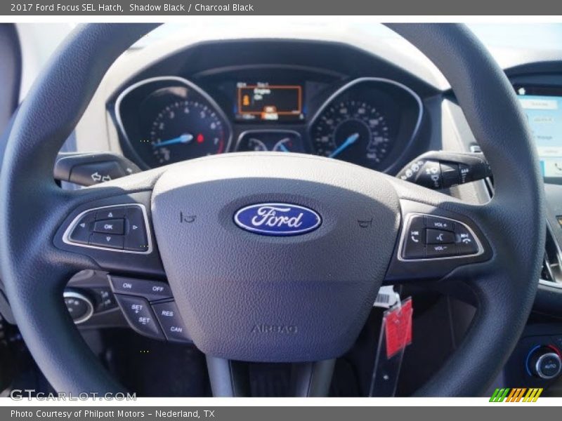 Shadow Black / Charcoal Black 2017 Ford Focus SEL Hatch