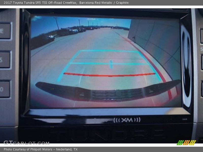 Barcelona Red Metallic / Graphite 2017 Toyota Tundra SR5 TSS Off-Road CrewMax