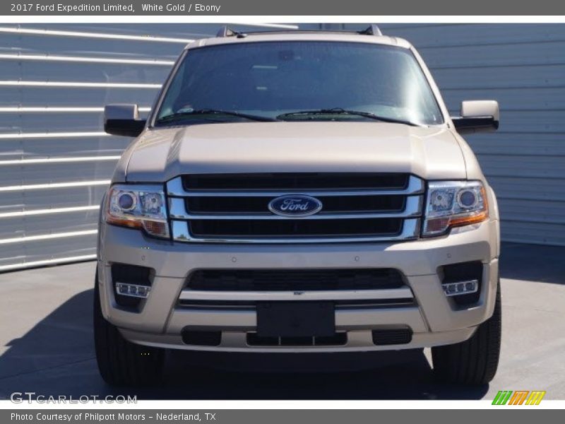 White Gold / Ebony 2017 Ford Expedition Limited