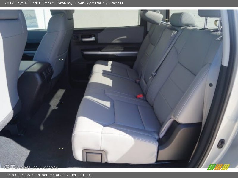 Silver Sky Metallic / Graphite 2017 Toyota Tundra Limited CrewMax