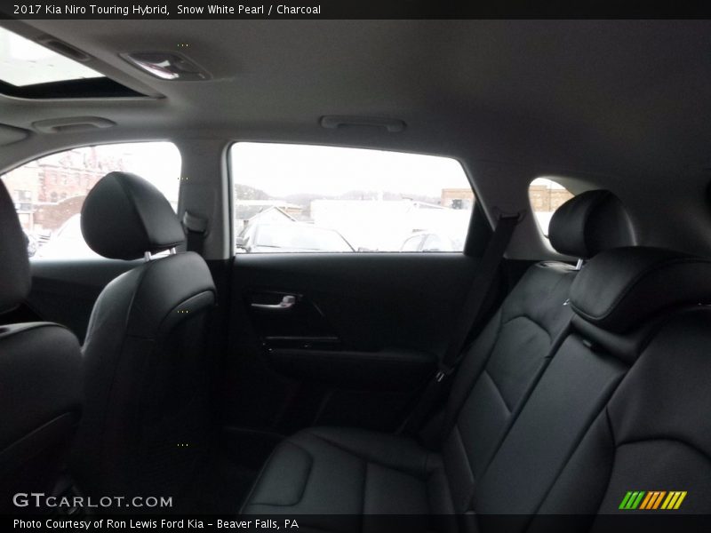 Snow White Pearl / Charcoal 2017 Kia Niro Touring Hybrid
