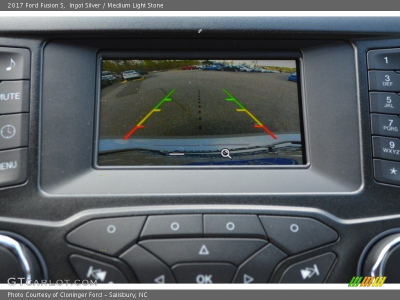 Ingot Silver / Medium Light Stone 2017 Ford Fusion S