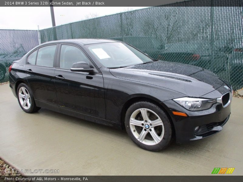 Jet Black / Black 2014 BMW 3 Series 328i xDrive Sedan
