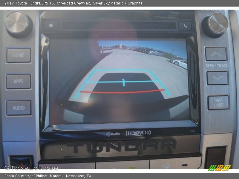Silver Sky Metallic / Graphite 2017 Toyota Tundra SR5 TSS Off-Road CrewMax