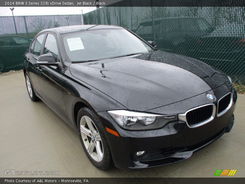 Jet Black / Black 2014 BMW 3 Series 328i xDrive Sedan