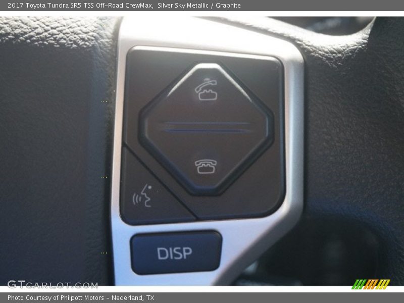Silver Sky Metallic / Graphite 2017 Toyota Tundra SR5 TSS Off-Road CrewMax