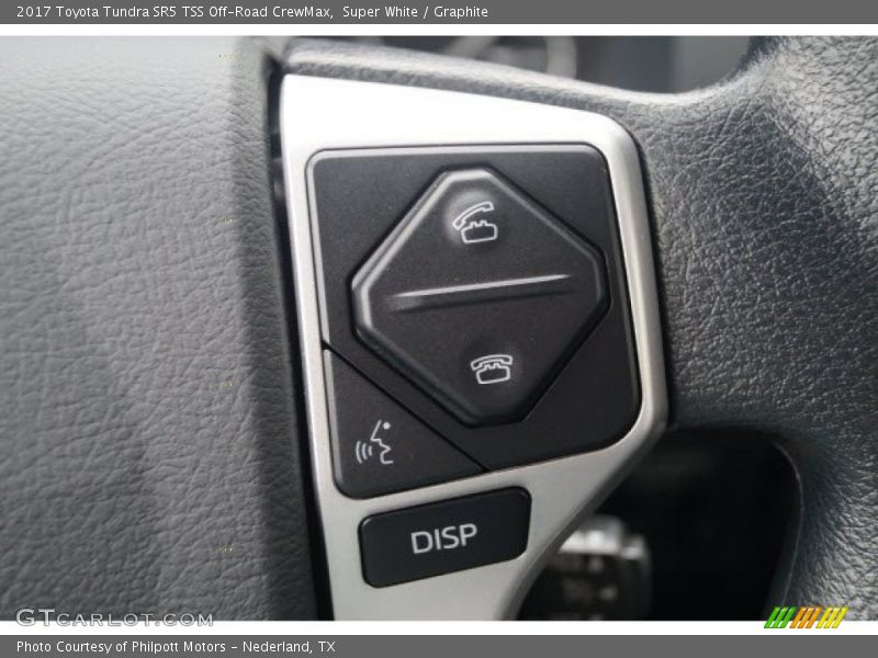 Super White / Graphite 2017 Toyota Tundra SR5 TSS Off-Road CrewMax