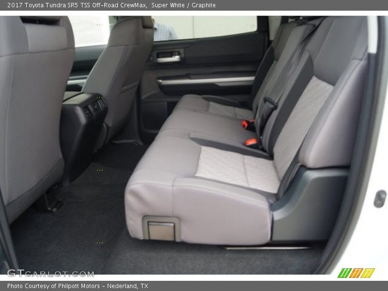 Rear Seat of 2017 Tundra SR5 TSS Off-Road CrewMax