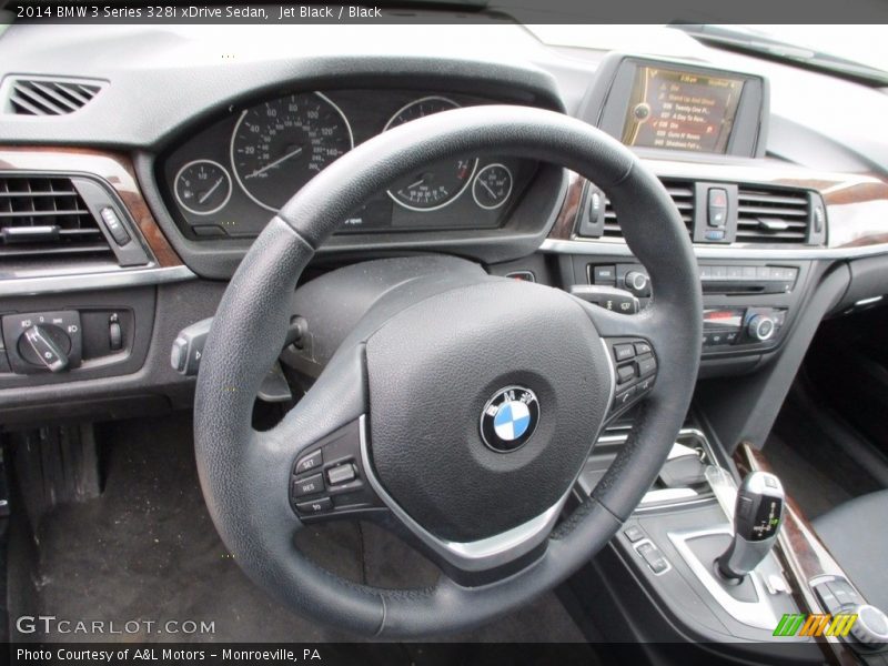 Jet Black / Black 2014 BMW 3 Series 328i xDrive Sedan