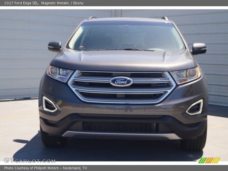 Magnetic Metallic / Ebony 2017 Ford Edge SEL