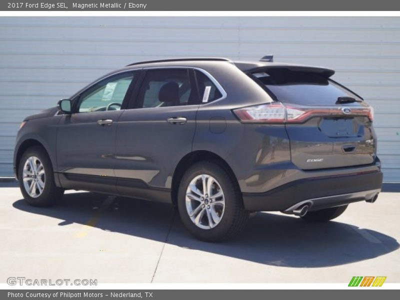 Magnetic Metallic / Ebony 2017 Ford Edge SEL