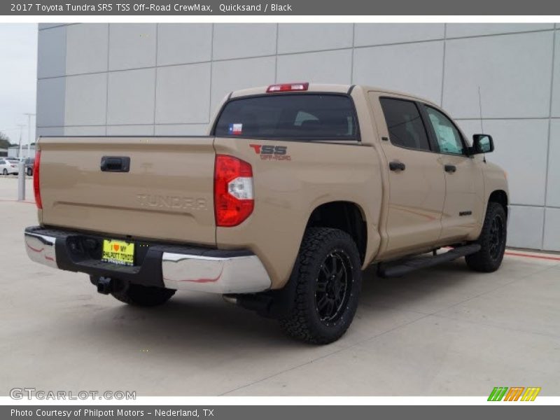 Quicksand / Black 2017 Toyota Tundra SR5 TSS Off-Road CrewMax