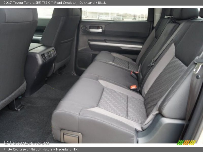 Rear Seat of 2017 Tundra SR5 TSS Off-Road CrewMax