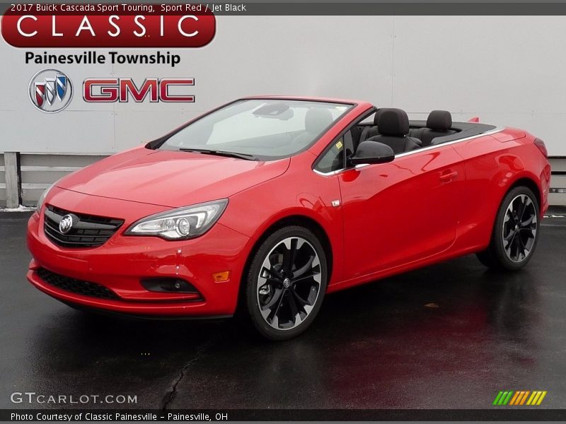 Sport Red / Jet Black 2017 Buick Cascada Sport Touring