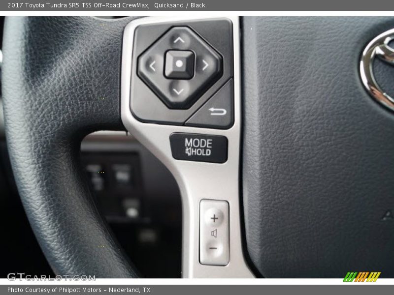 Controls of 2017 Tundra SR5 TSS Off-Road CrewMax