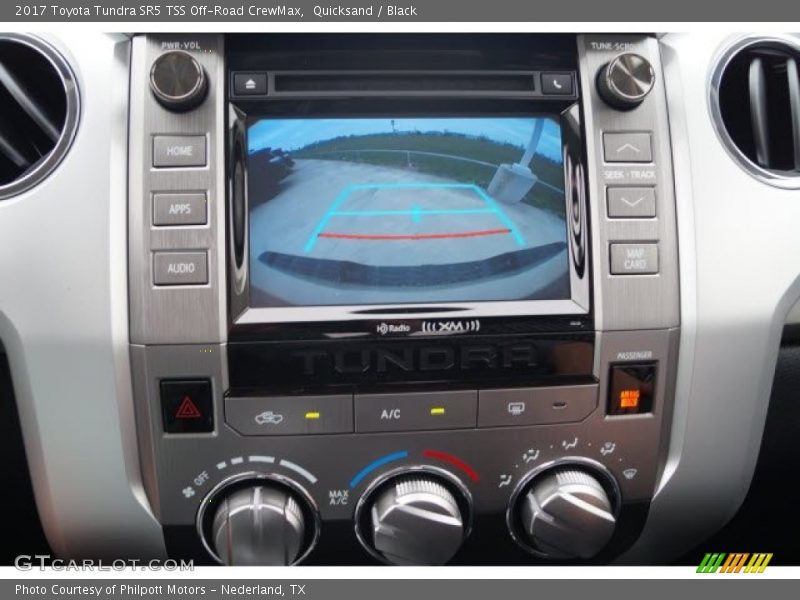 Quicksand / Black 2017 Toyota Tundra SR5 TSS Off-Road CrewMax