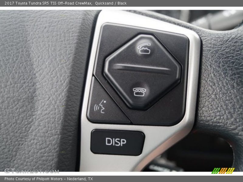 Quicksand / Black 2017 Toyota Tundra SR5 TSS Off-Road CrewMax