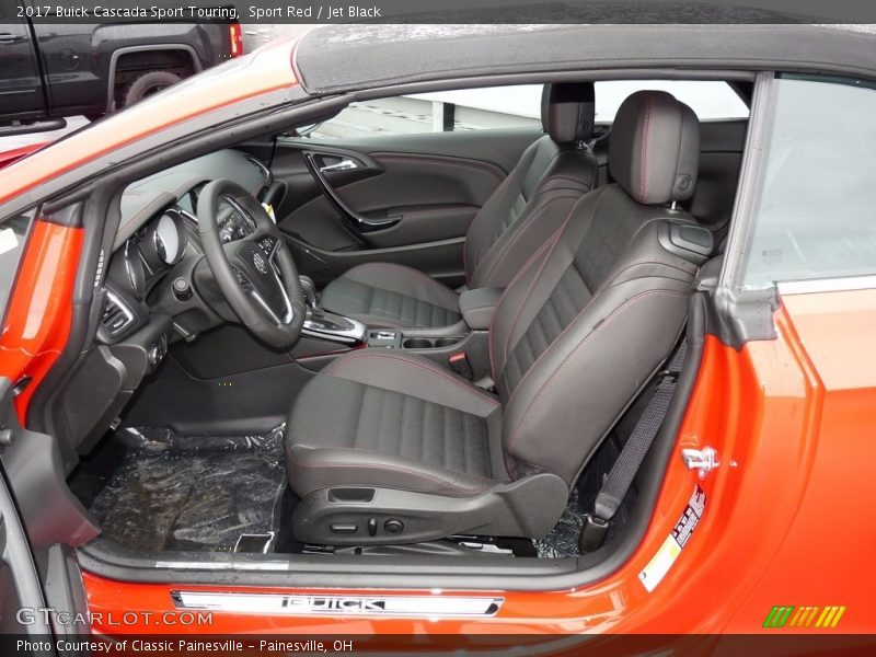 Front Seat of 2017 Cascada Sport Touring