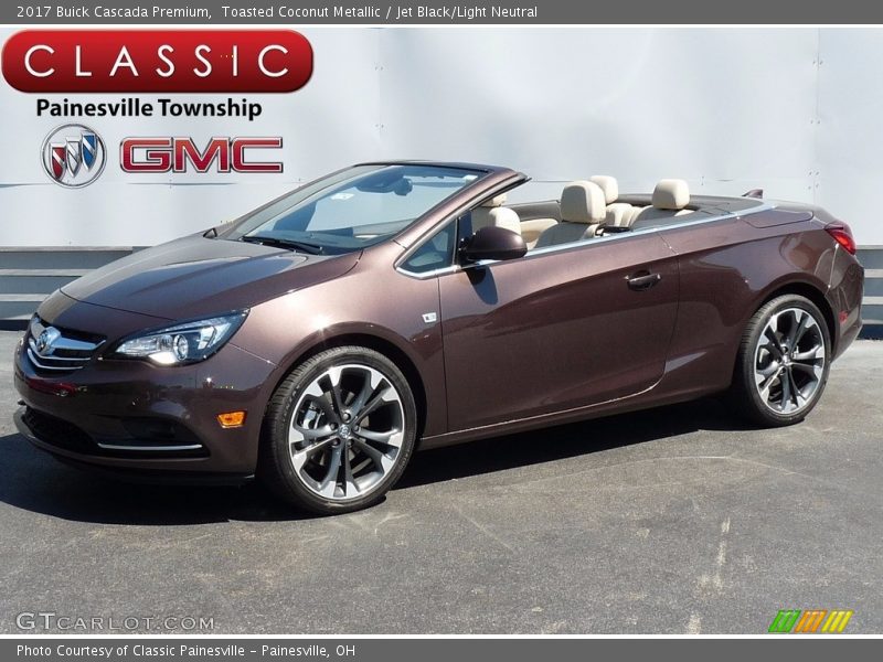 Toasted Coconut Metallic / Jet Black/Light Neutral 2017 Buick Cascada Premium