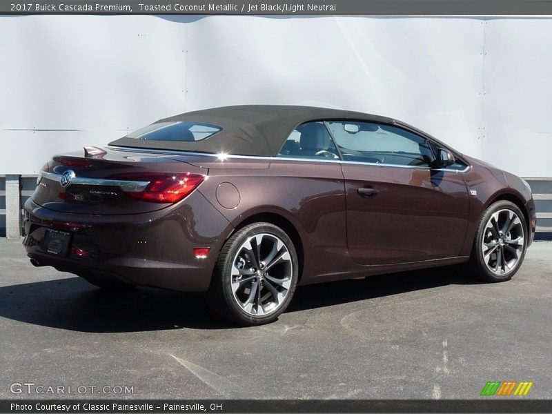 Toasted Coconut Metallic / Jet Black/Light Neutral 2017 Buick Cascada Premium