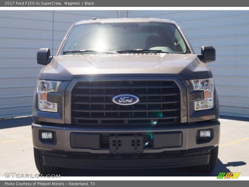Magnetic / Black 2017 Ford F150 XL SuperCrew