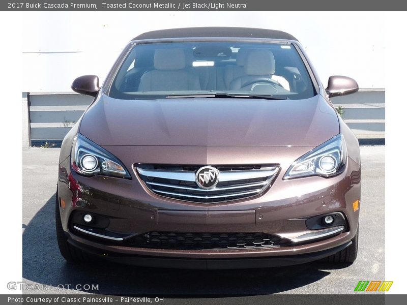 Toasted Coconut Metallic / Jet Black/Light Neutral 2017 Buick Cascada Premium