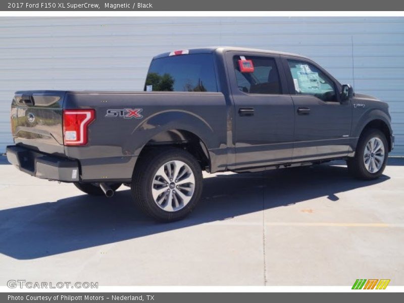 Magnetic / Black 2017 Ford F150 XL SuperCrew