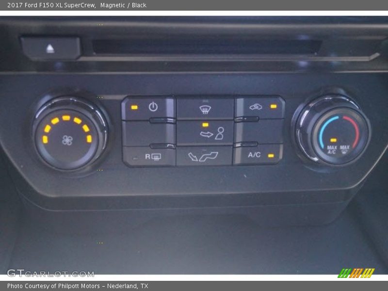 Magnetic / Black 2017 Ford F150 XL SuperCrew