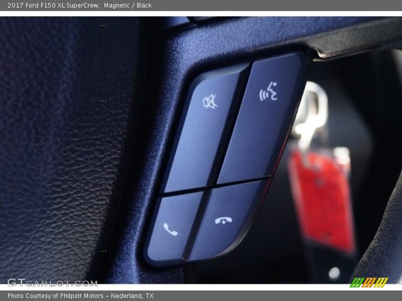 Magnetic / Black 2017 Ford F150 XL SuperCrew