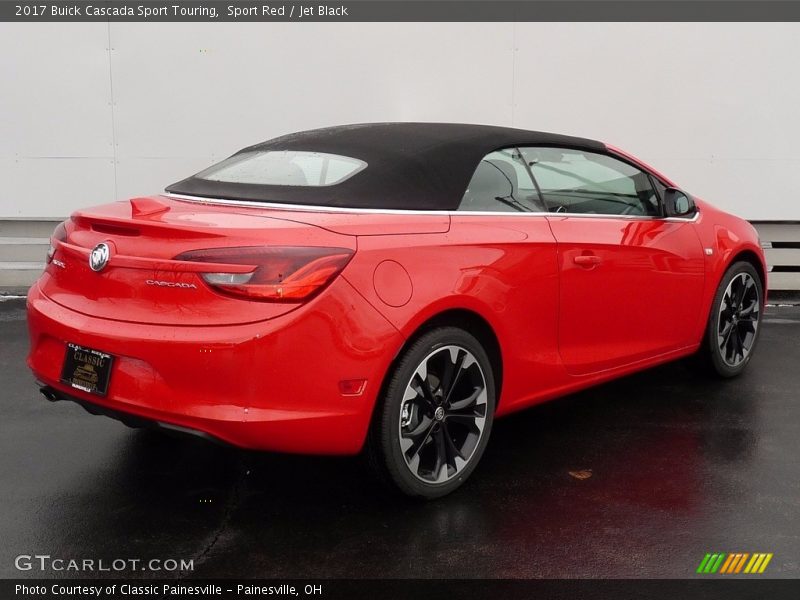 Sport Red / Jet Black 2017 Buick Cascada Sport Touring