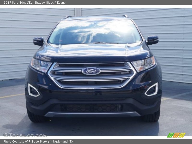 Shadow Black / Ebony 2017 Ford Edge SEL